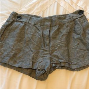 Black patterned Shorts